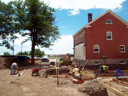 Photo of concrete work